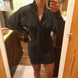 Joie polka dot dress.